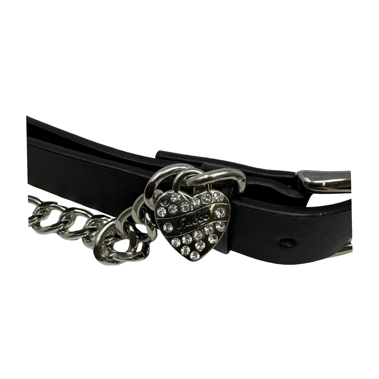 Guess Braided Rope and Chain Belt-Detail