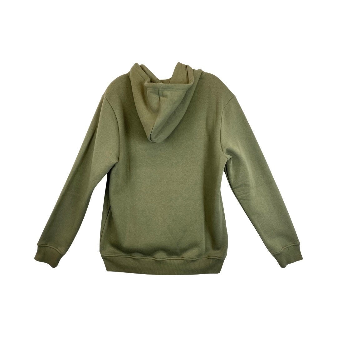 True Religion Applique Pullover Hoodie-Green Back