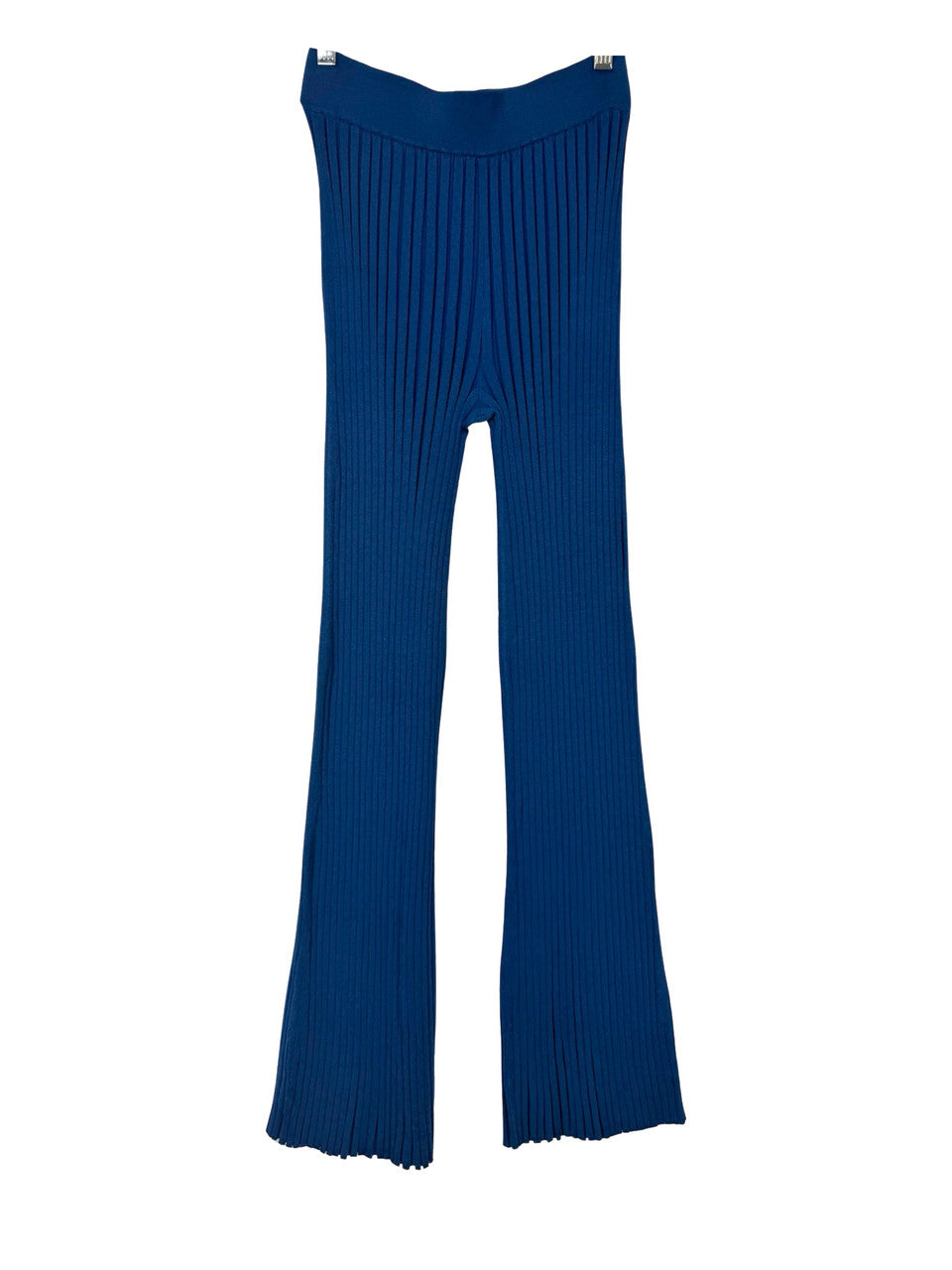 Demylee Pull On Rib Knit Pant-Blue Back