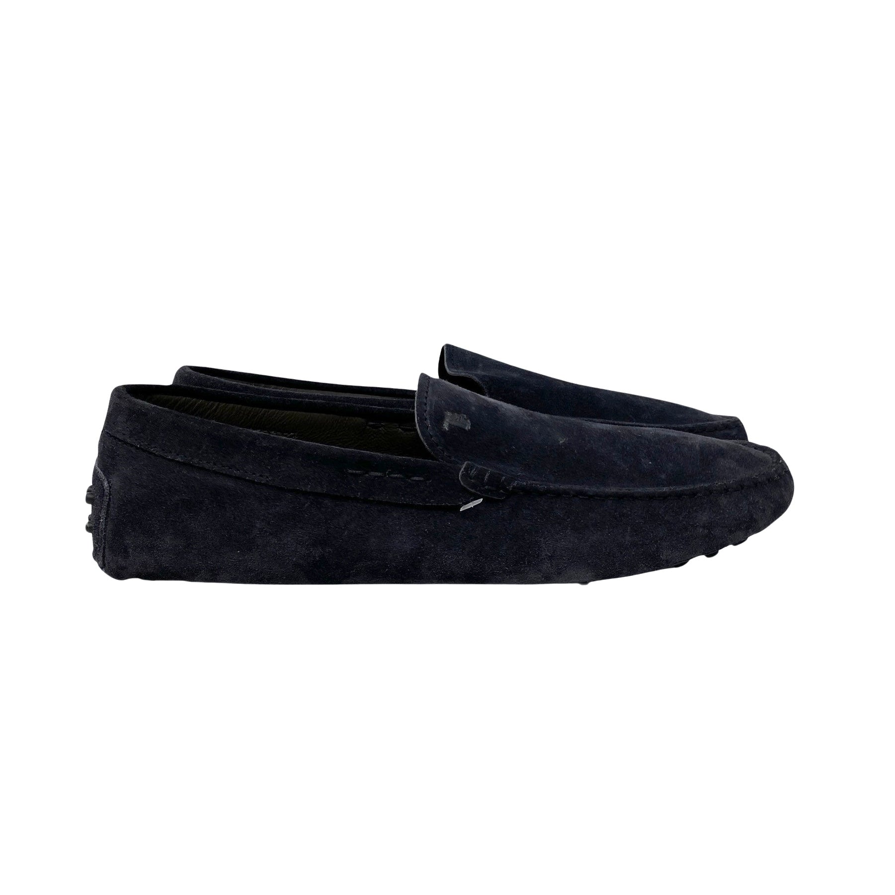 Tod's Suede Slip On Loafers