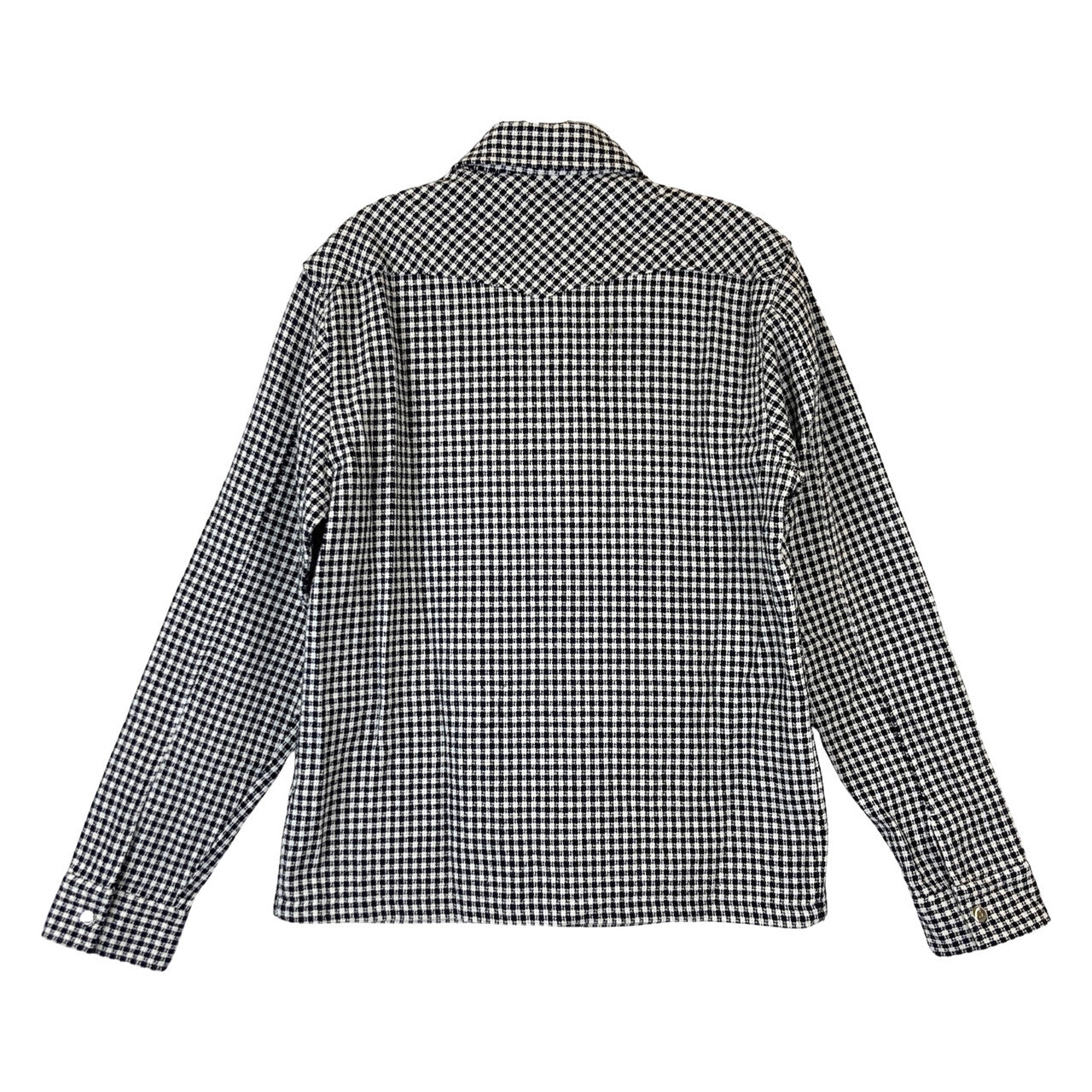 Reiss Bosworth Mono Dogtooth Shacket-Back