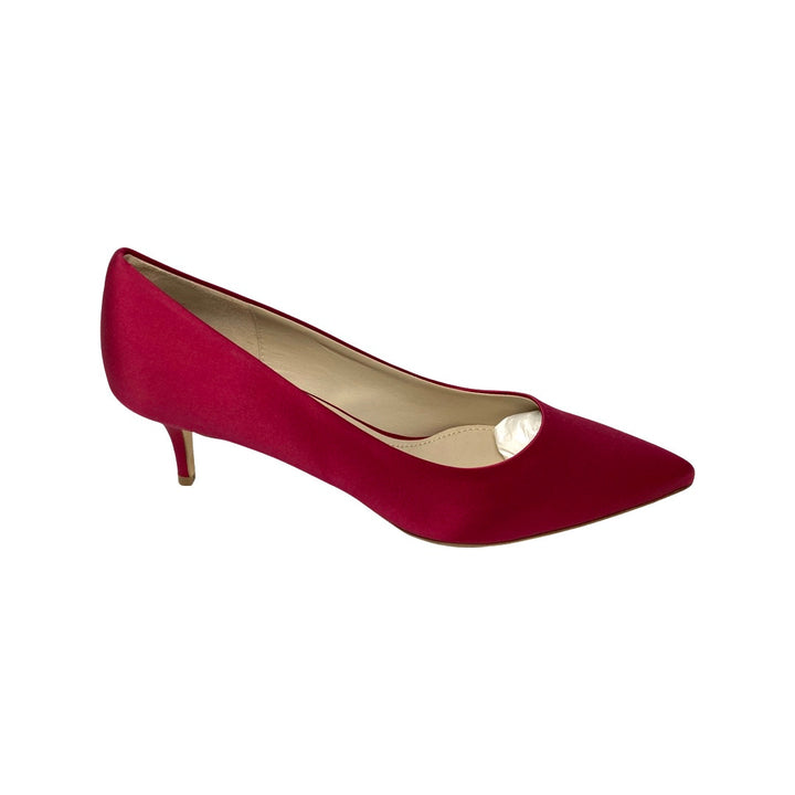 Theory Falun Satin Kitten Heel Pump-Thumbnail