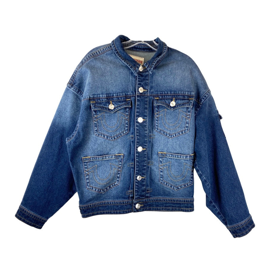 True Religion Multi Pocket Denim Jacket-Thumbnail