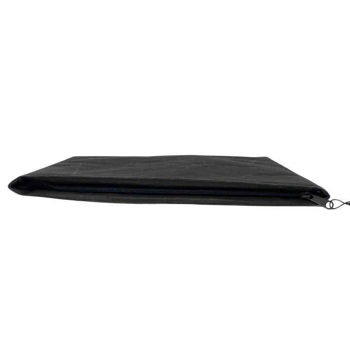 Water Resistant Paper iPad Case-Black flat