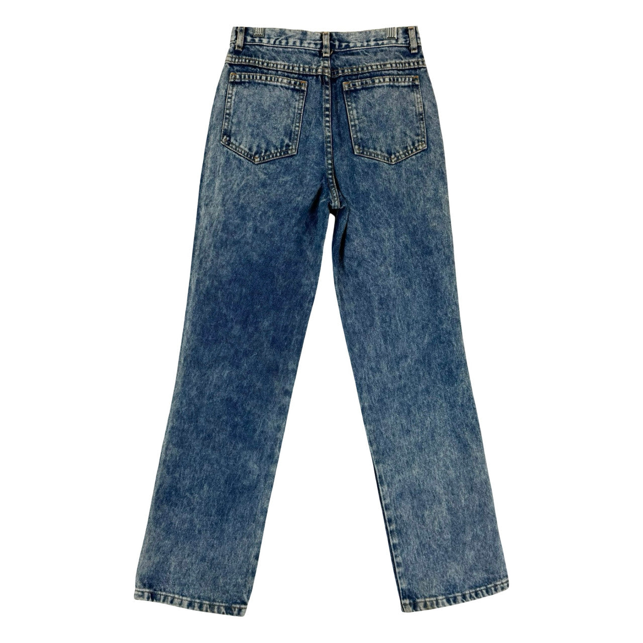 Vintage Acid Wash Denim Jeans-Back