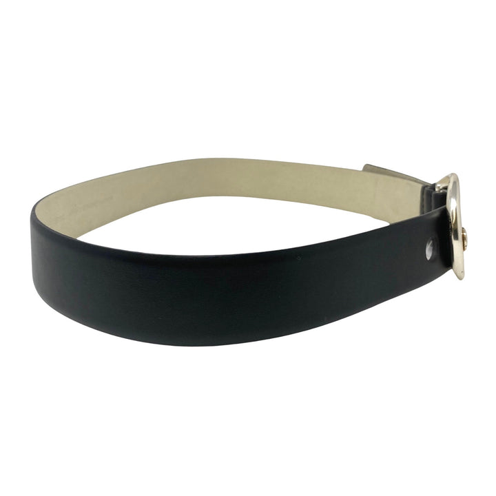 Michael Kors Oversized Buckle Belt-Side