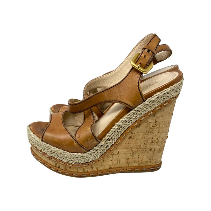Prada Wedge Sandals-Side
