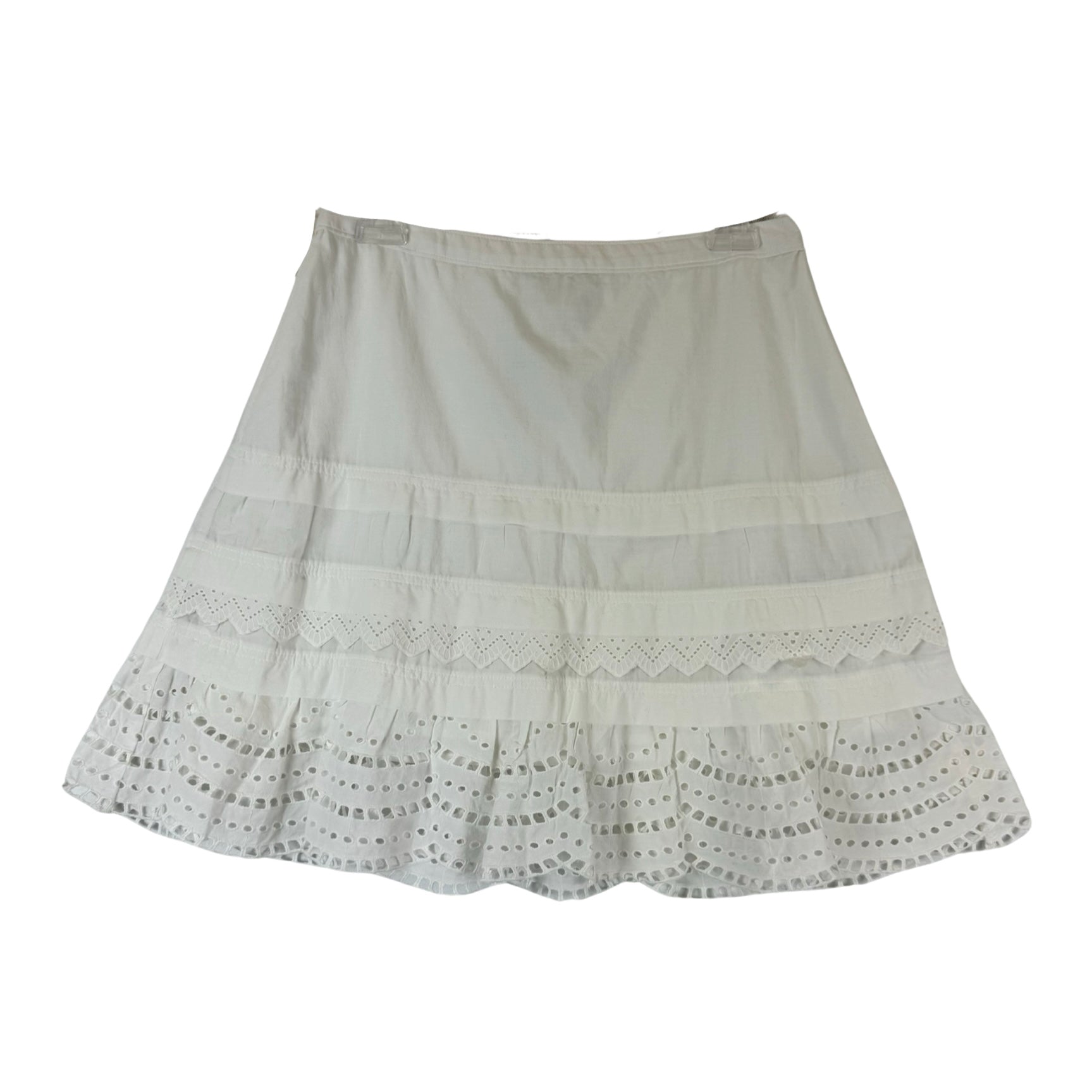 Club Monaco Lettee Eyelet Lace Skirt