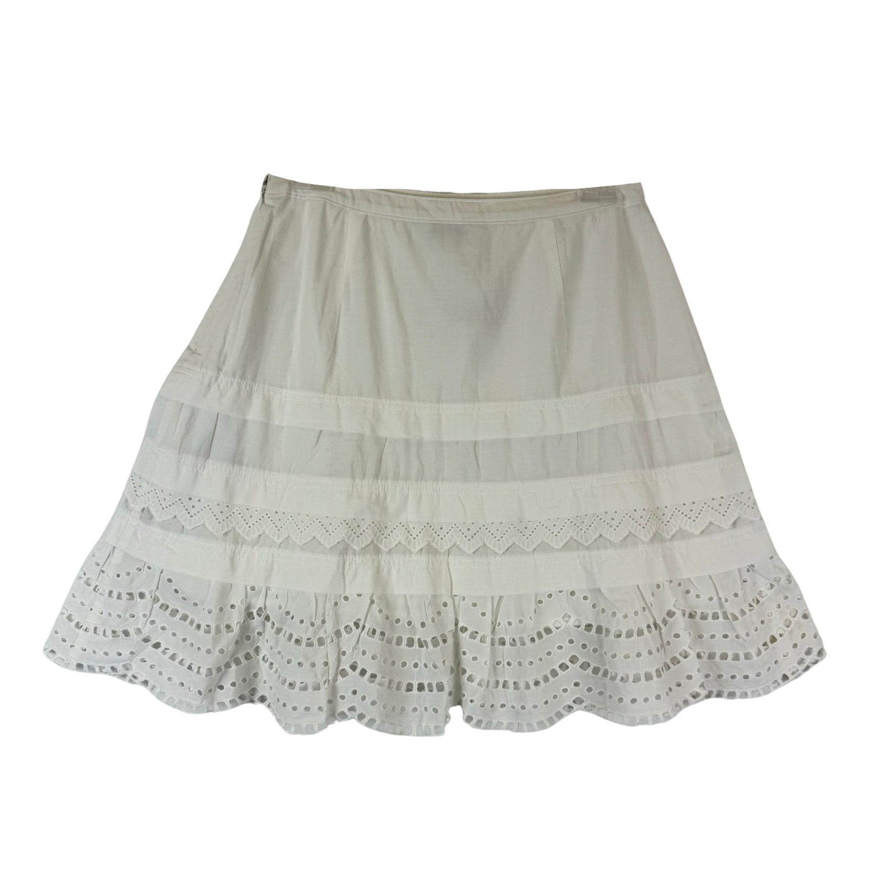 Club Monaco Lettee Eyelet Lace Skirt