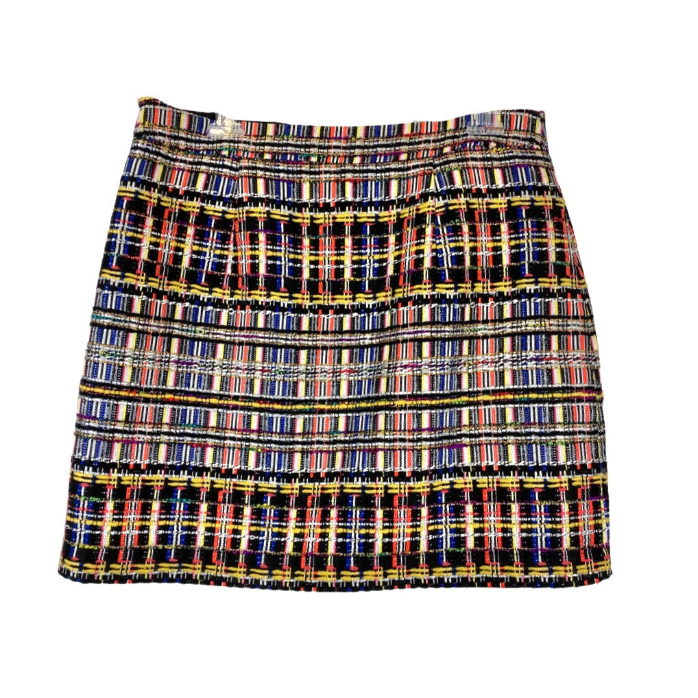 Milly Tweed Mini Skirt-Back