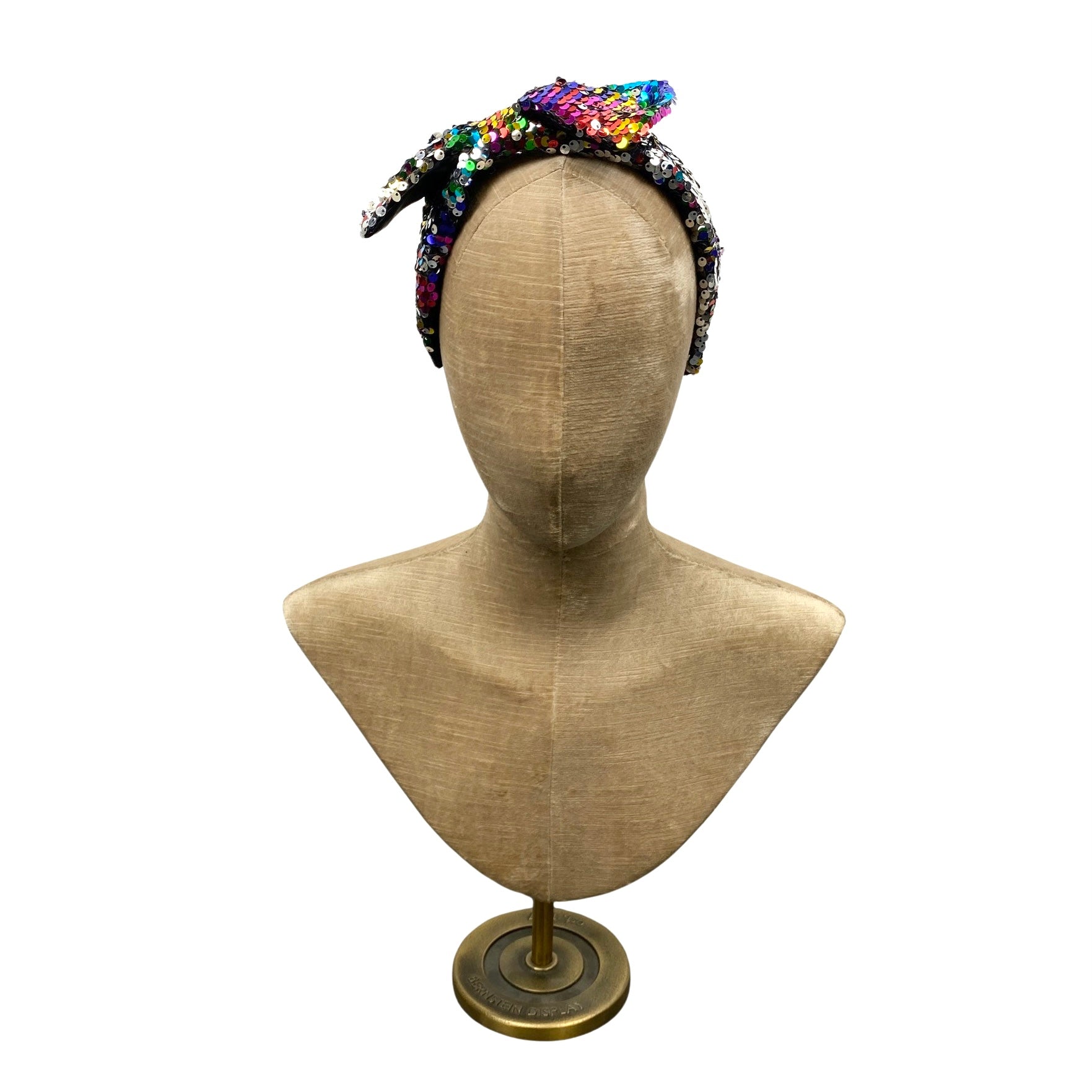 Sequined Bow Headband