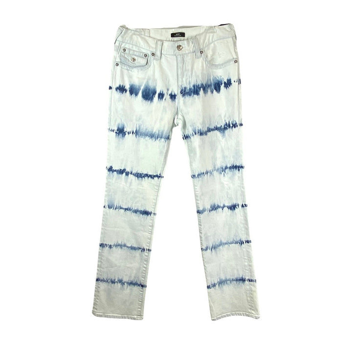 True Religion Ricky Relaxed Straight Tie Dye Jeans-Thumbnail