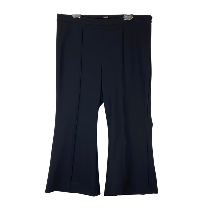 Adam Lippes Bonded Neoprene Flared Pants-Thumbnail