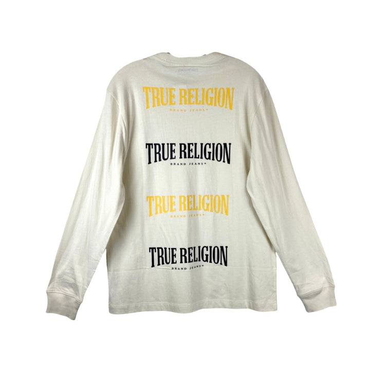 True Religion Long Sleeve Shirt-White Back