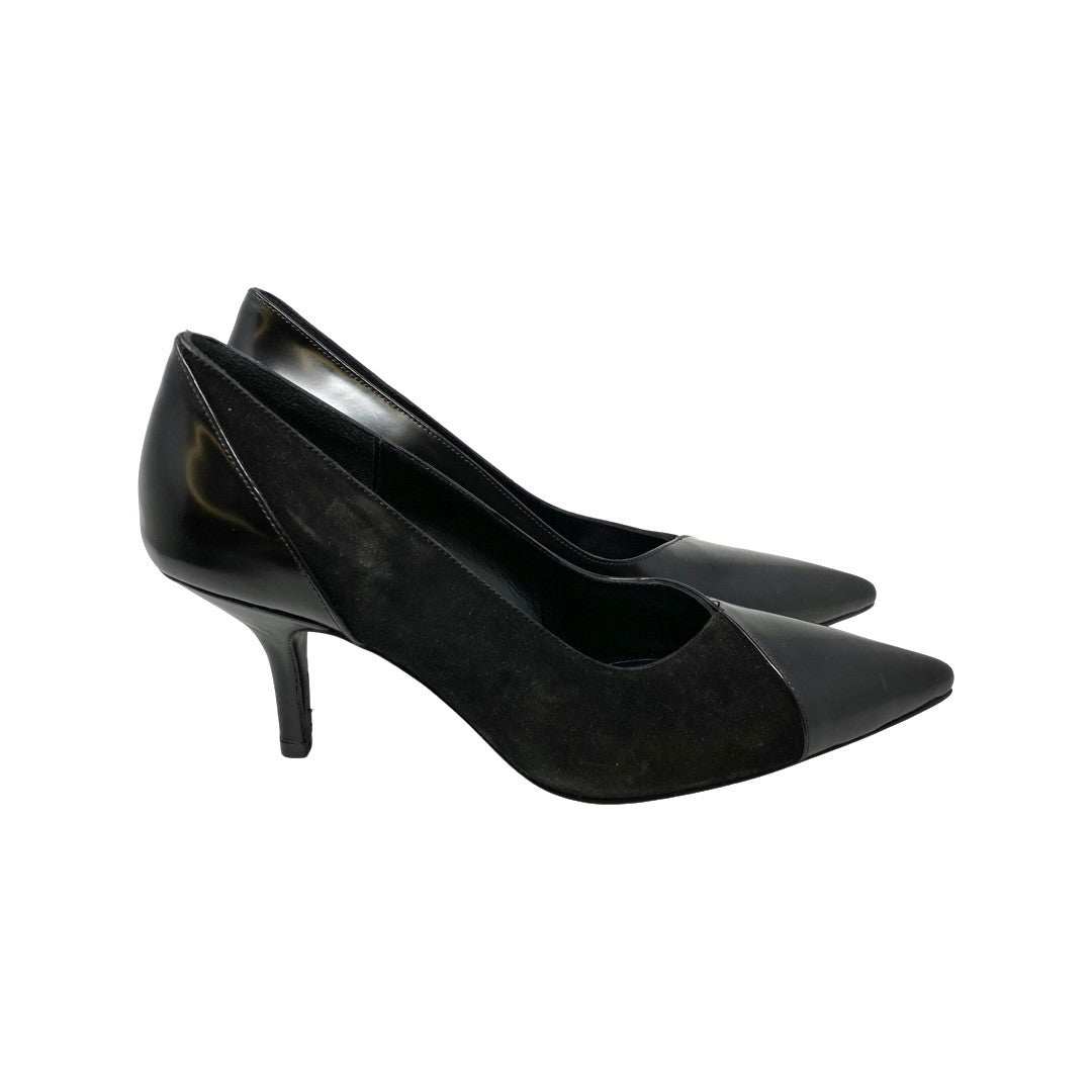 Anine Bing High-Shine and Matte Devon Pumps-Thumbnail