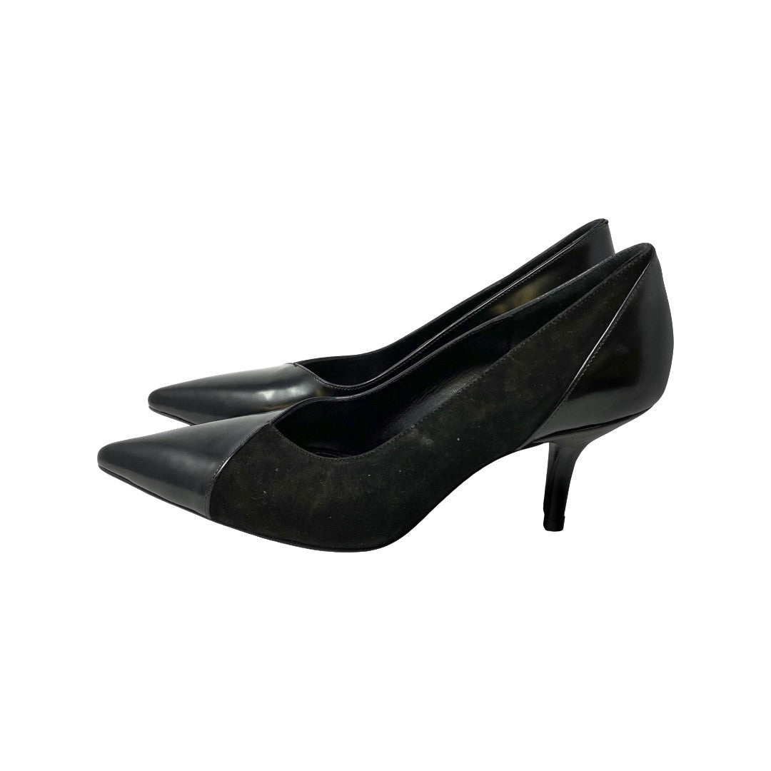 Anine Bing High-Shine and Matte Devon Pumps-Side