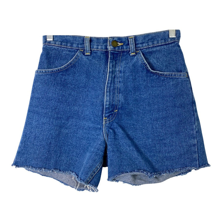 Vintage Chase Run Denim Cut Off Shorts-Thumbnail