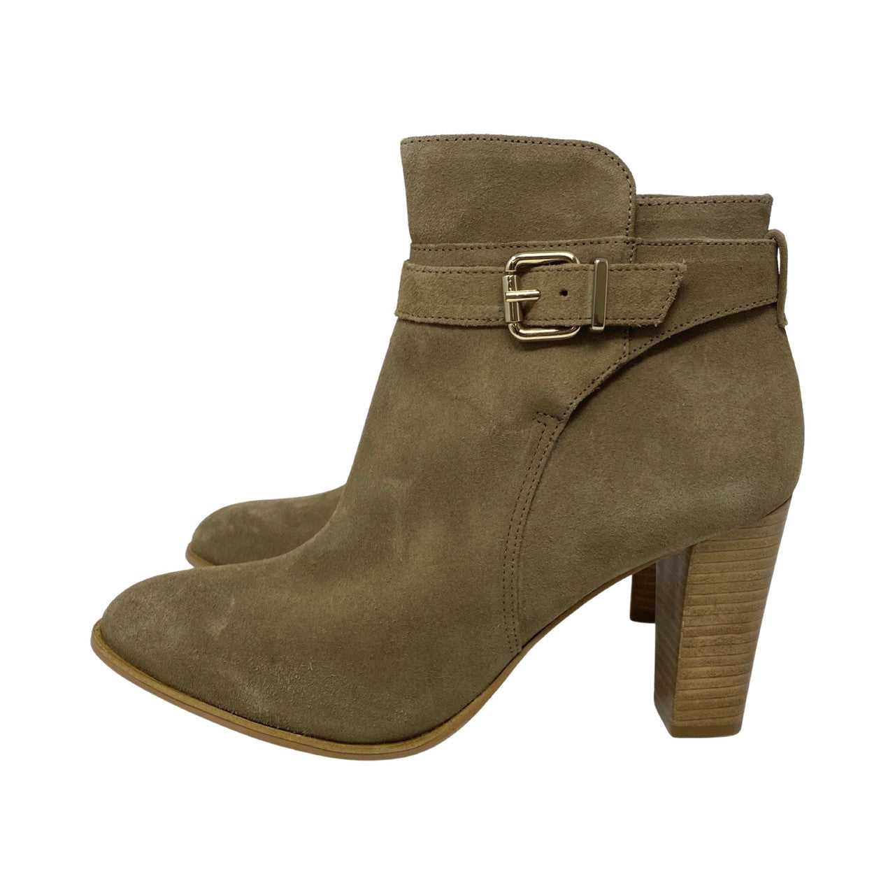 Reiss Imogen Suede-Stack Heel-Side