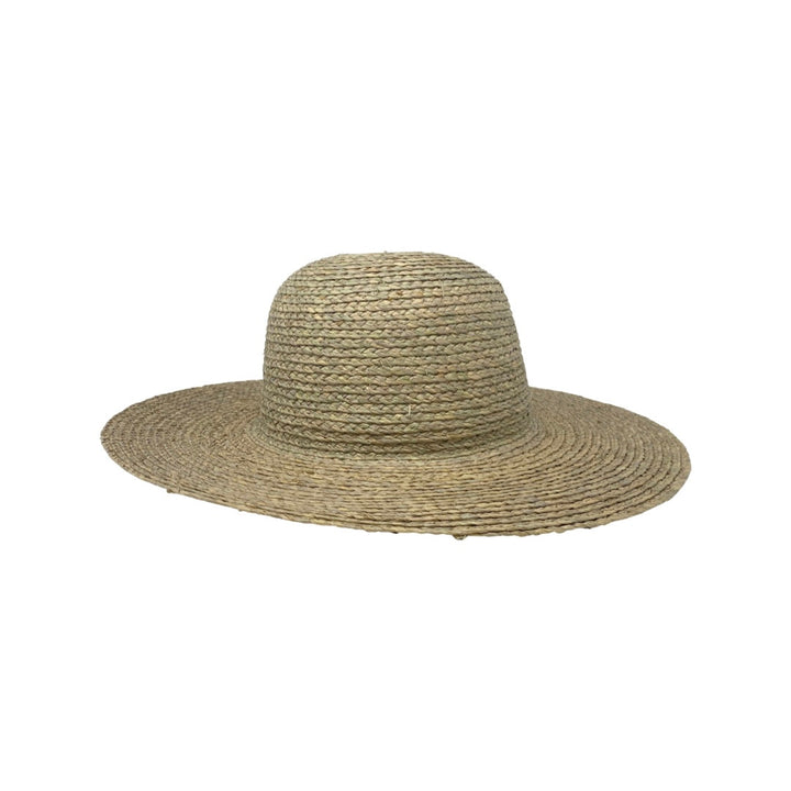 Hat Attack Braided Raffia Beach Hat-Back