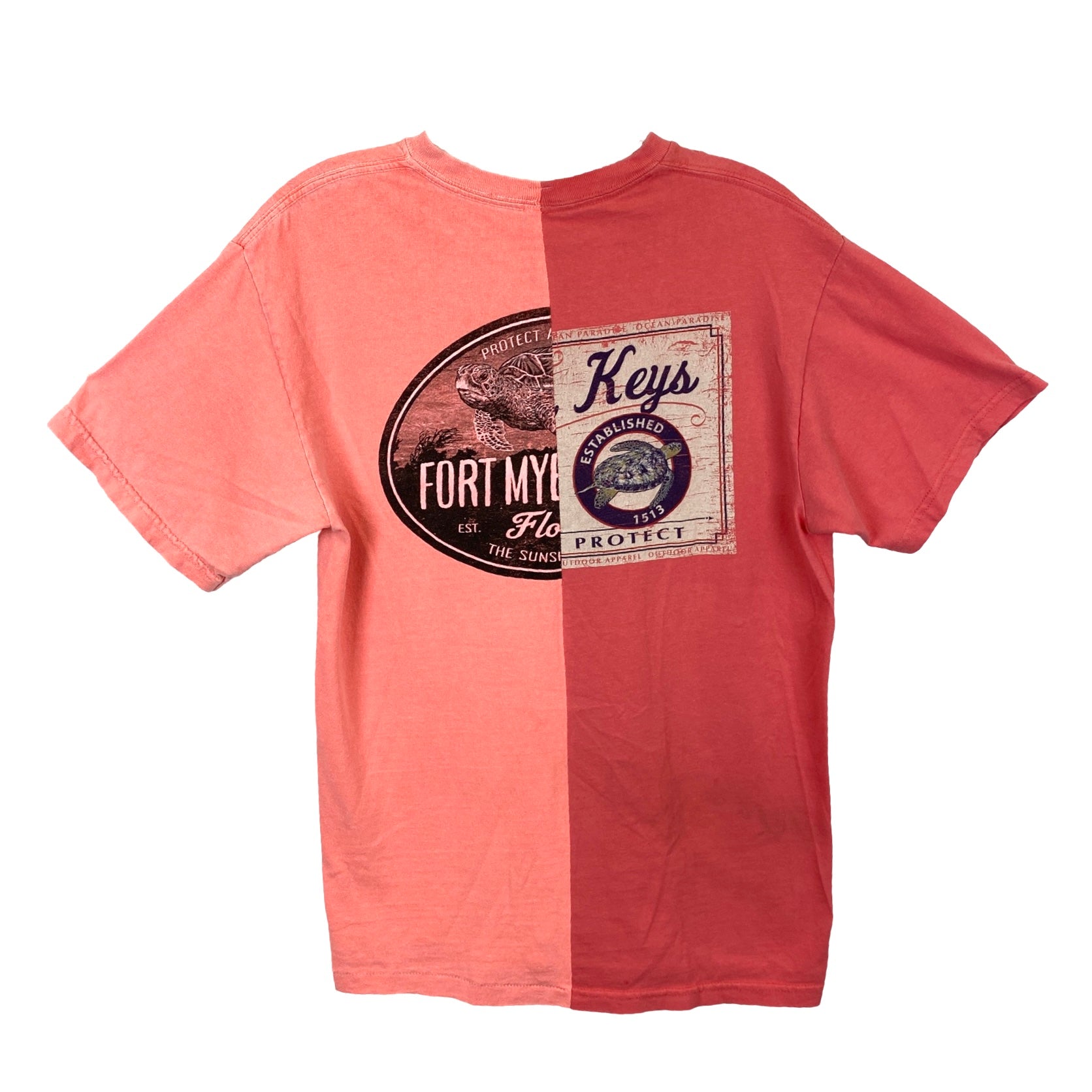 Salvage Renaissance Upcycled Fort Myers Beach T Shirt