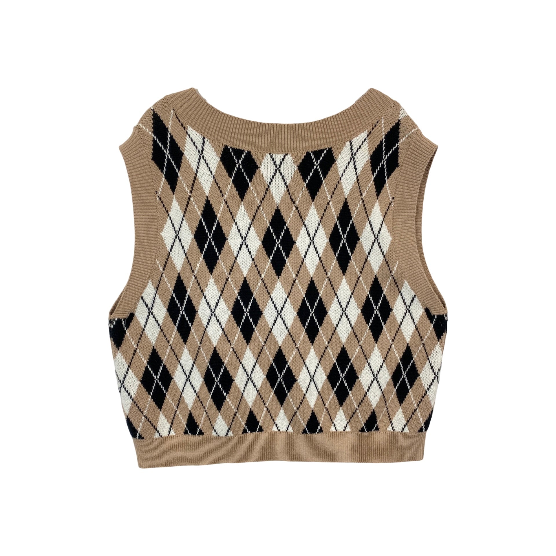 Abercrombie & Fitch Argyle Sweater Vest