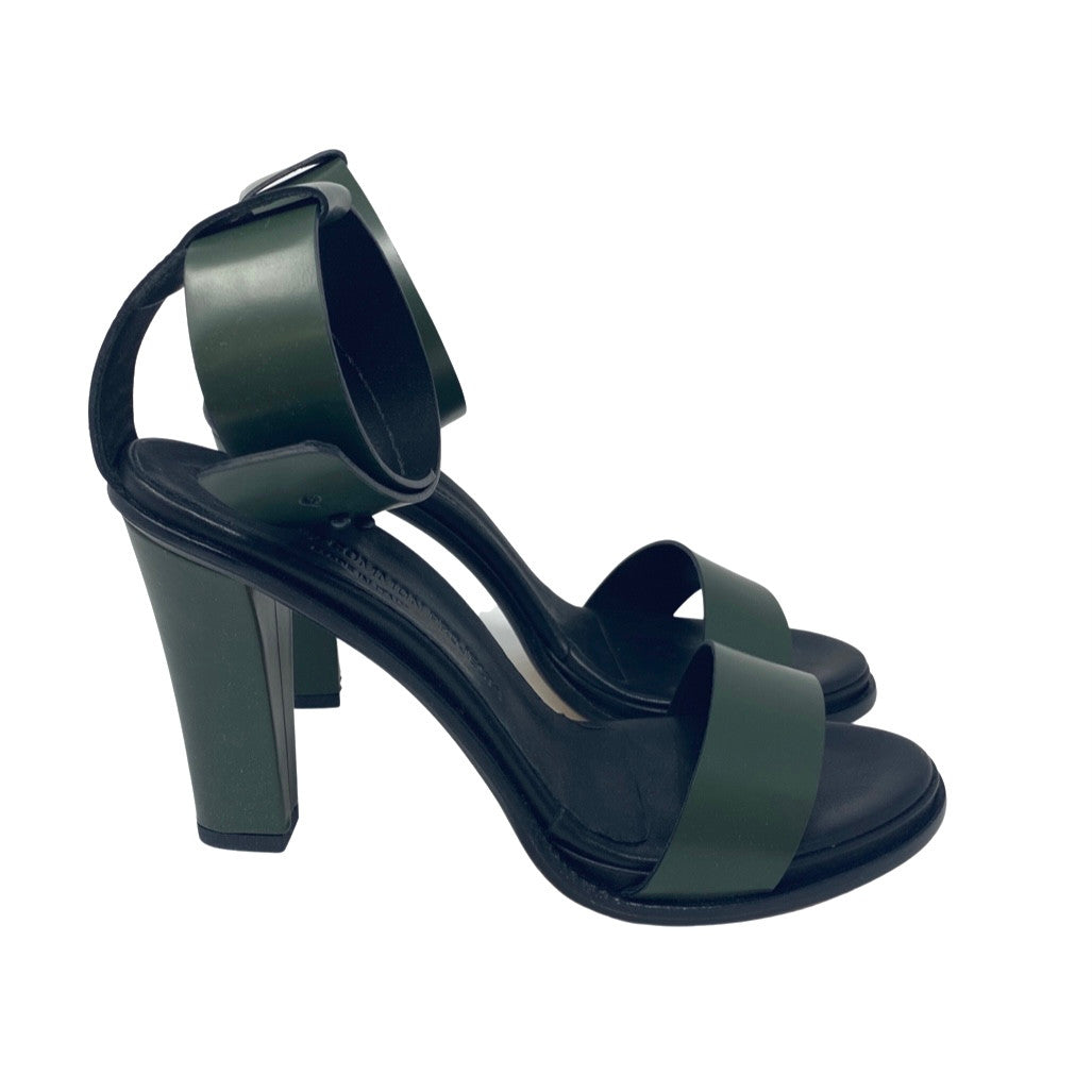Woman by Common Projects Patent Strap Heeled Sandal-Thumbnail