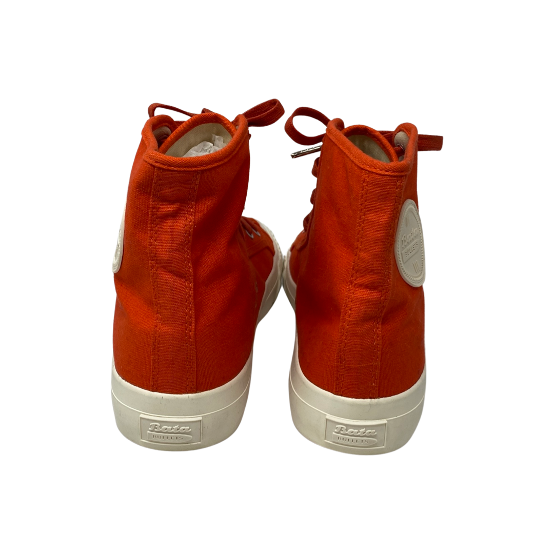 Bata Bullets Classic High Top Sneaker-Orange back