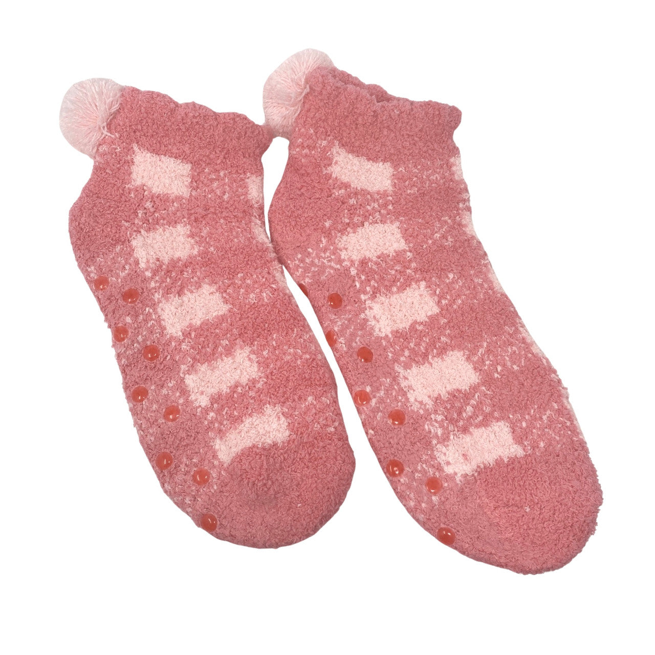 Shiraleah Chloe Home Socks-Pink Side