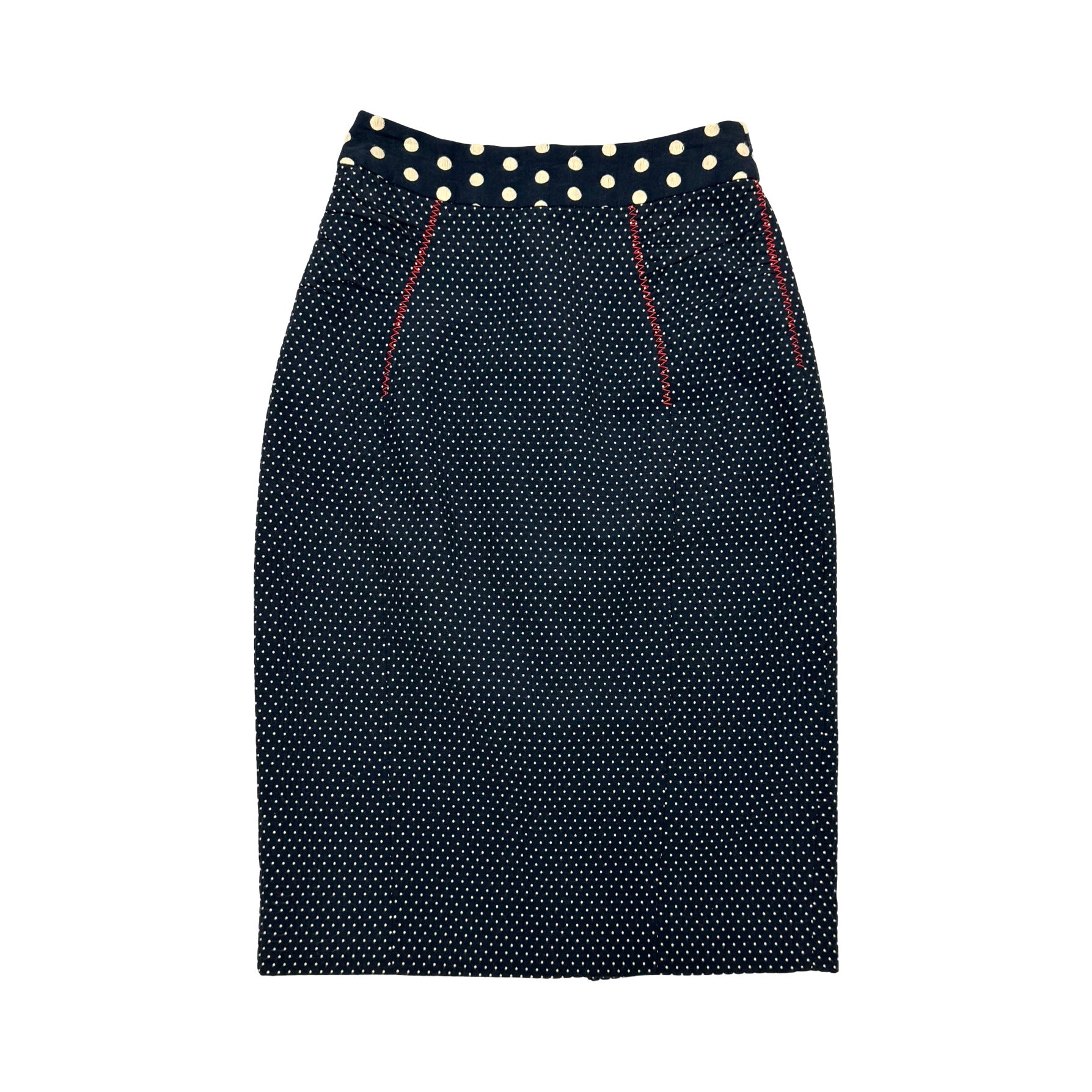 Yoana Baraschi Polka Dot Midi Skirt