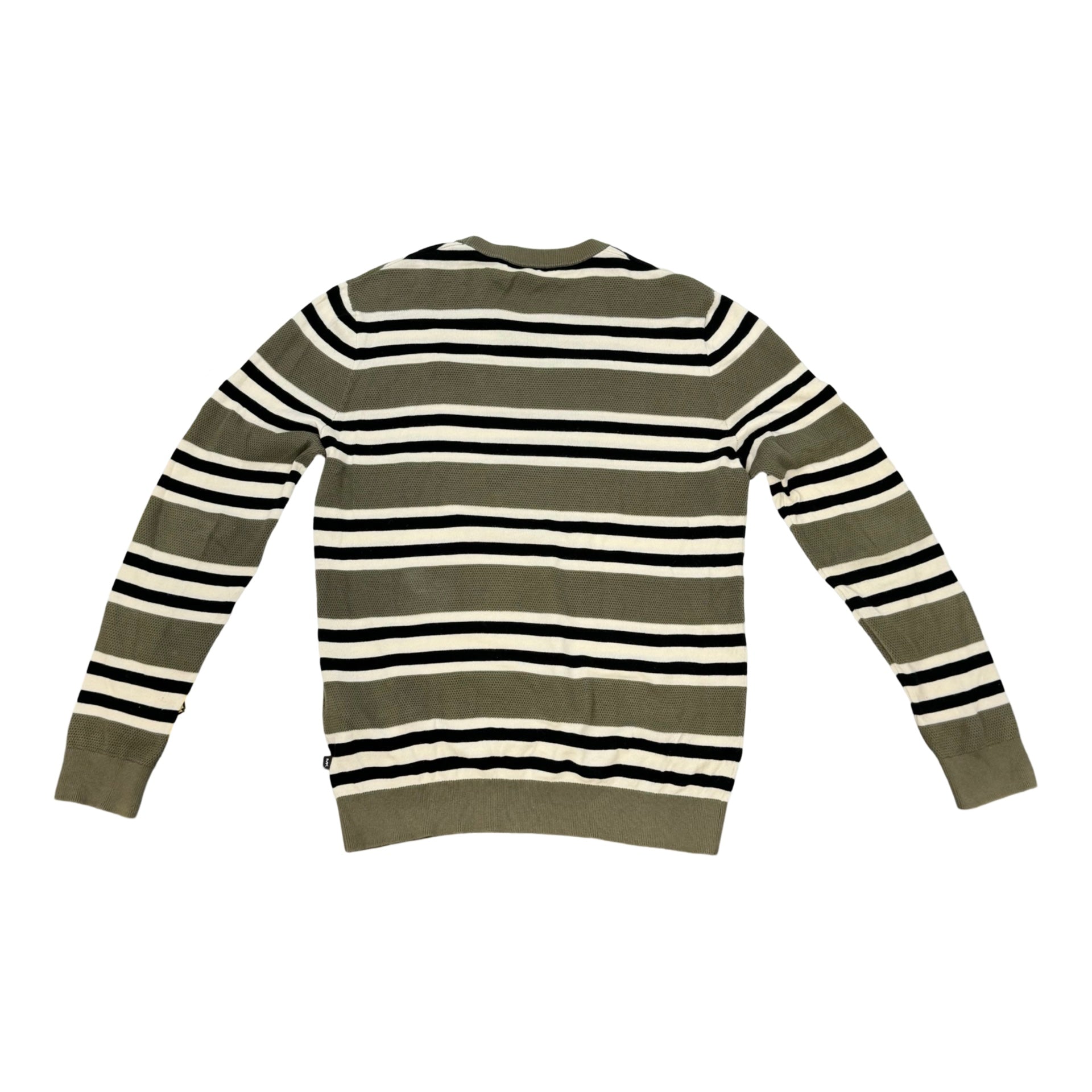 Michael Kors Striped Long Sleeve Crewneck