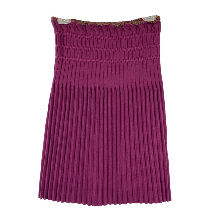 Zac Posen Knit Pleated Skirt-Thumbnail