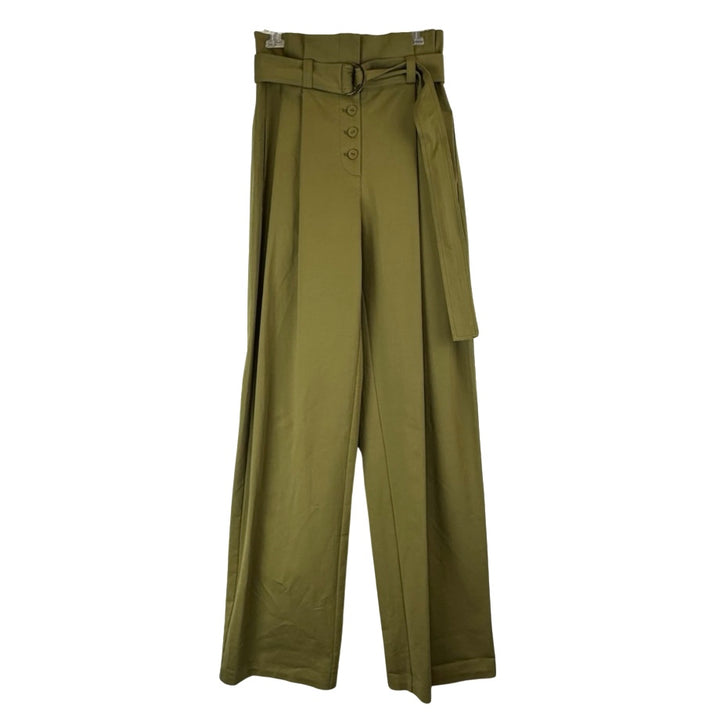 Ulla Johnson Belted Paperbag Waist Wide Leg Pant