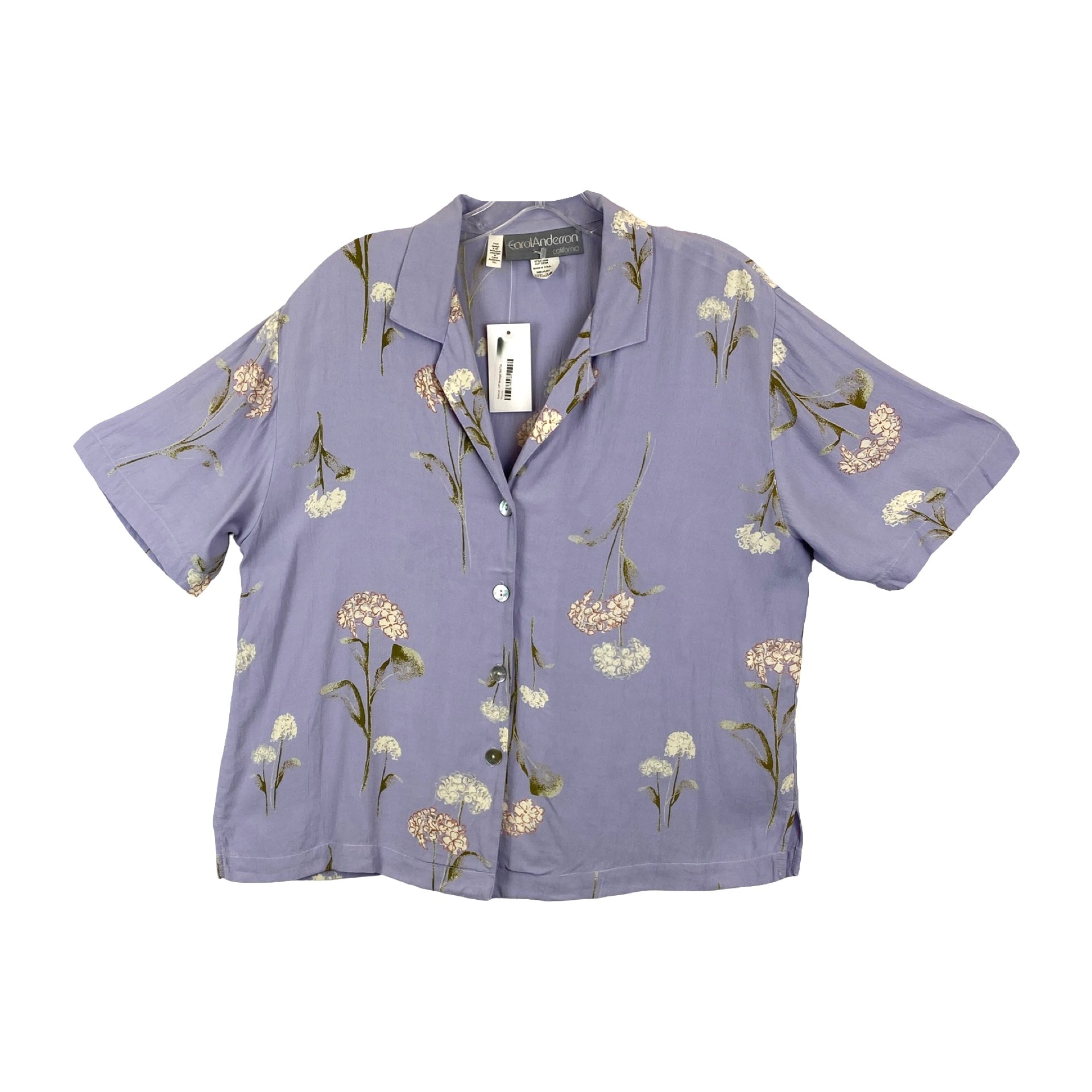 Vintage Carol Anderson Boxy Fit Floral Shirt