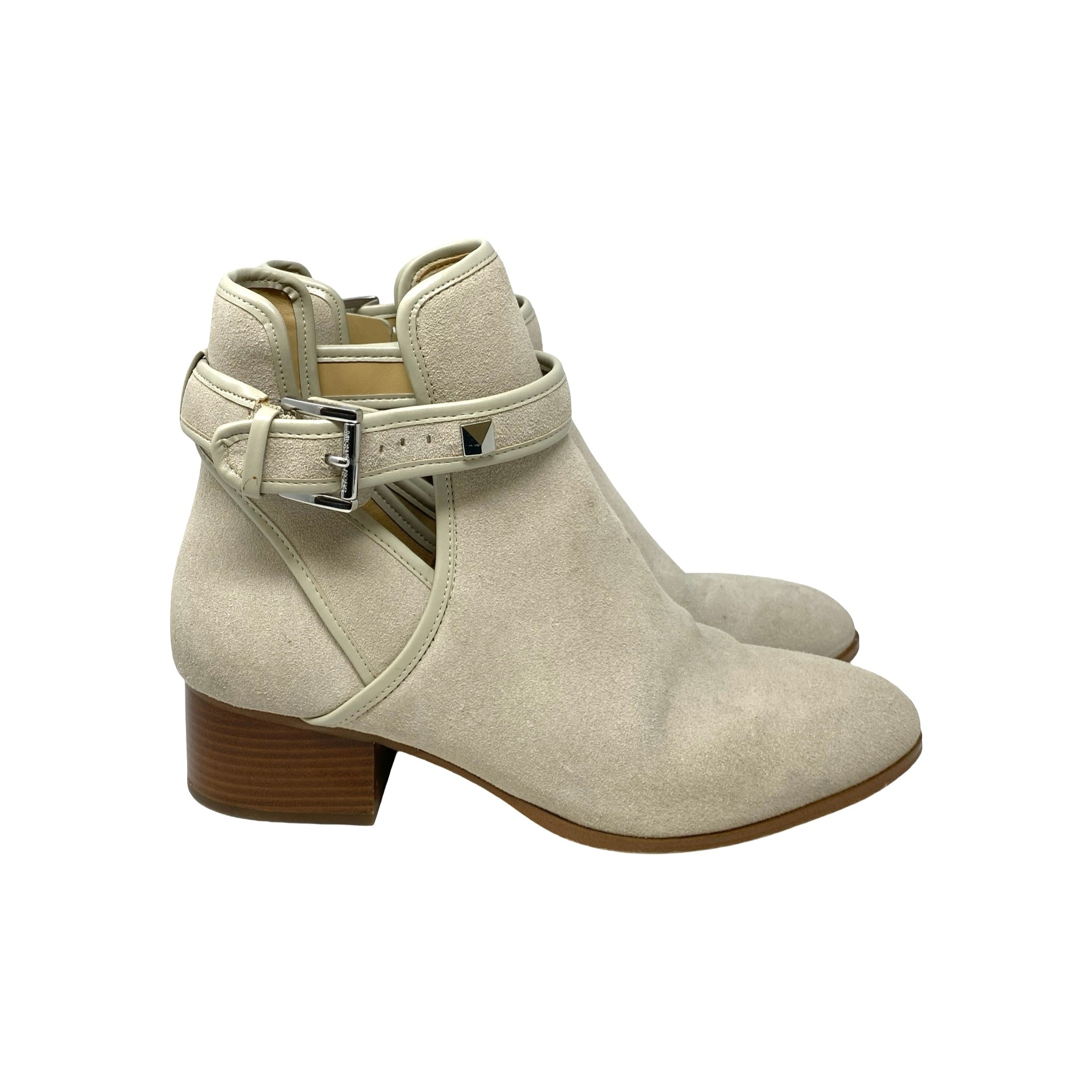 Michael Kors Britton Suede Ankle Boots