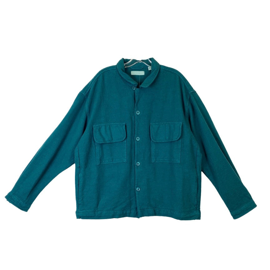 Urban Outfitters X Standard Cloth Teal Oversized Shacket-Thumbnail