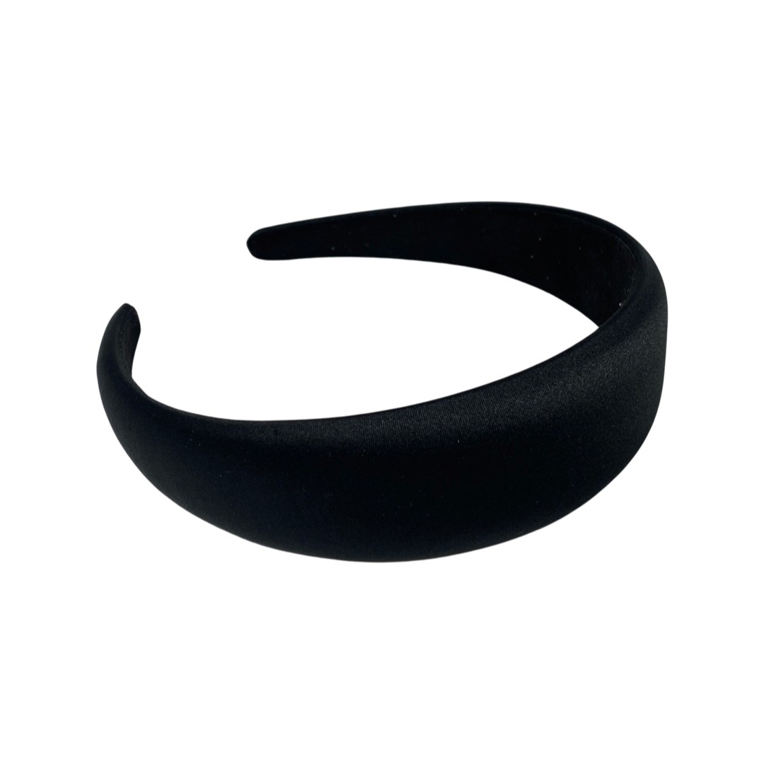 Satin Finish Headband-Black