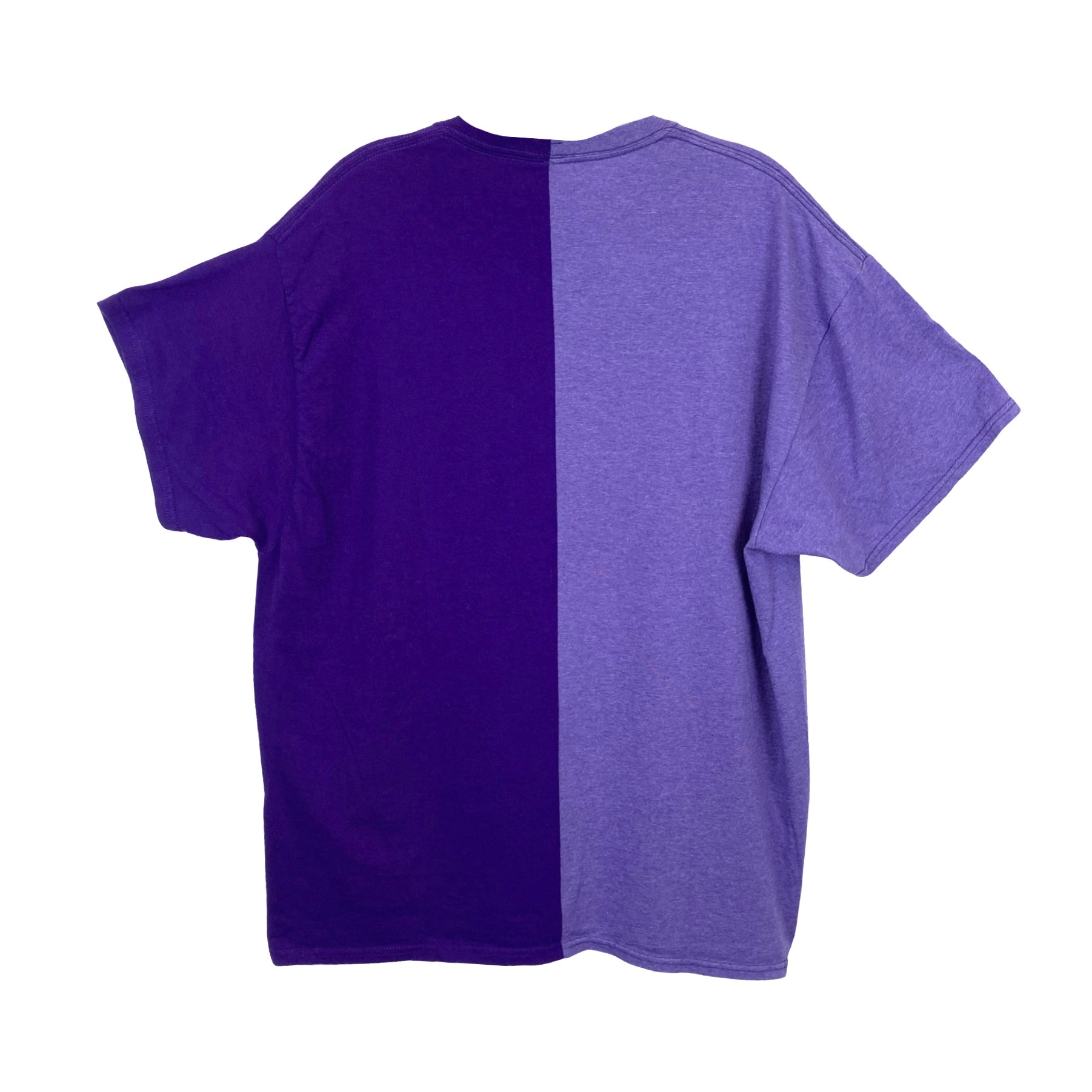 Salvage Renaissance Upcycled Purple Colorblock T Shirt