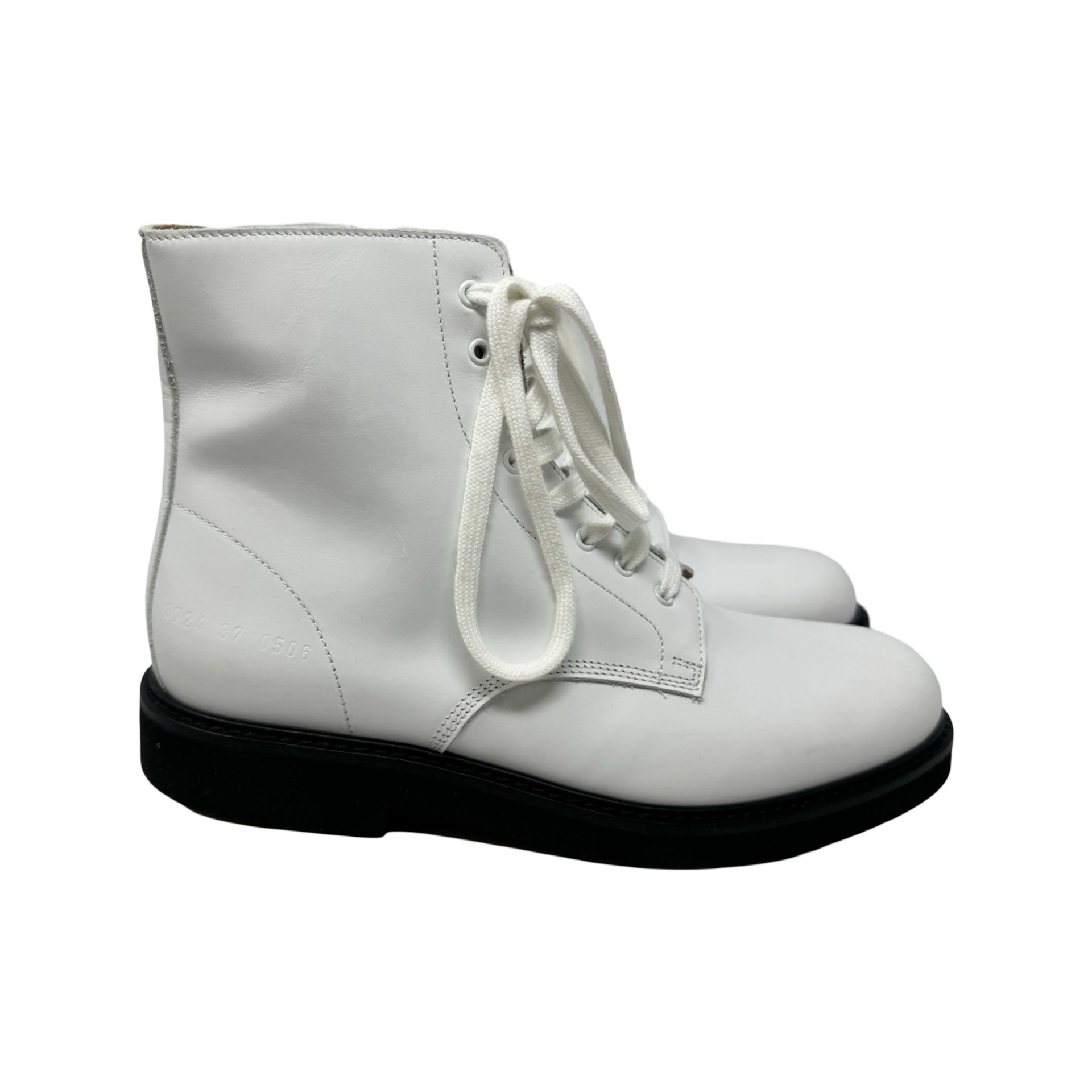 Woman by Common Projects White Combat Boots