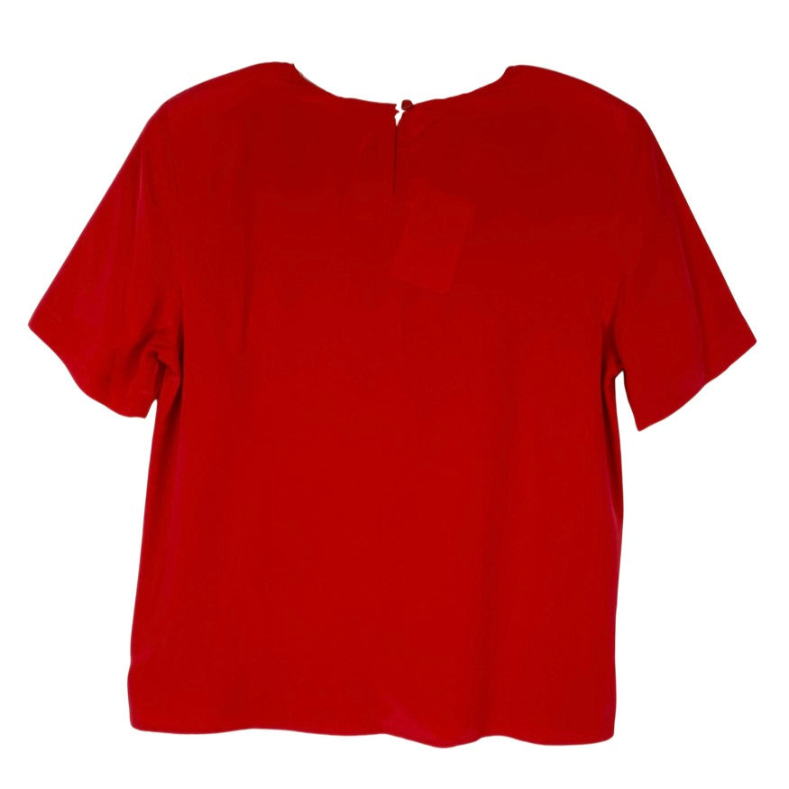 Barrie Pace Ltd Short Sleeved Silk Top-back