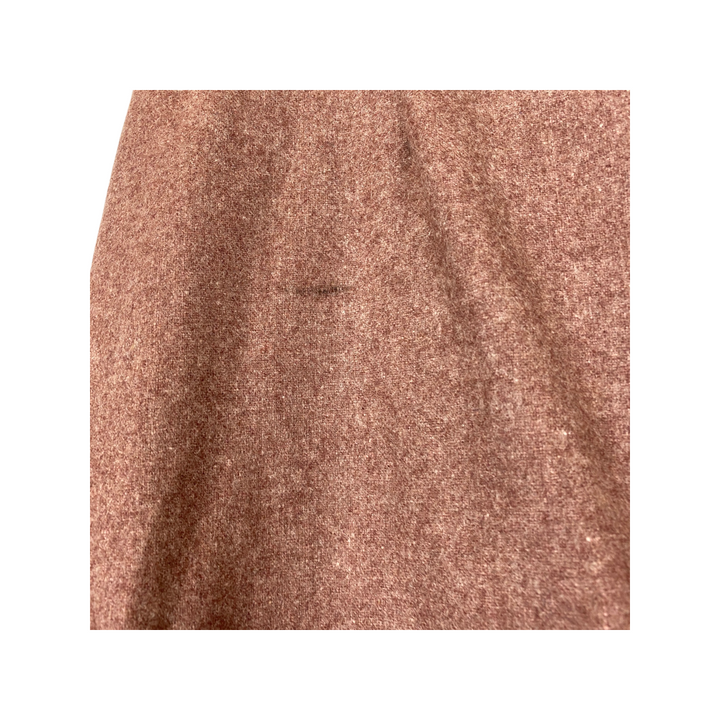 Vintage Wool Blend Pleated Midi Skirt-Detail