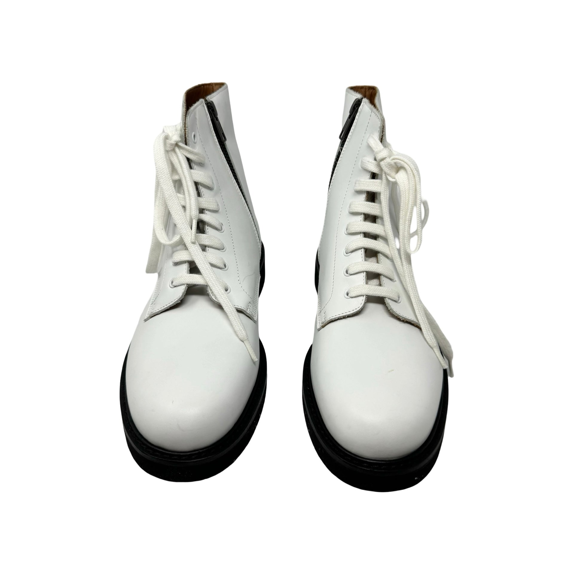 Woman by Common Projects White Combat Boots