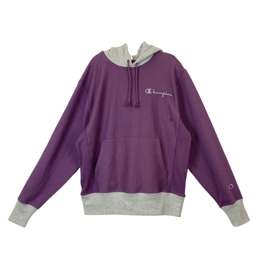 Champion reverse weave hoodie purple hotsell