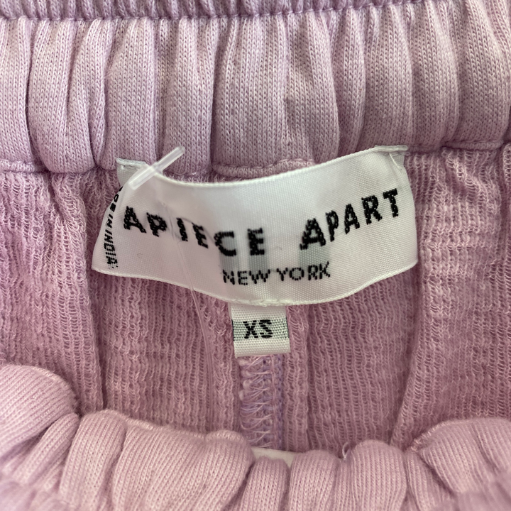 Apiece Apart Lilac Mari Tech Sweatpants-Label