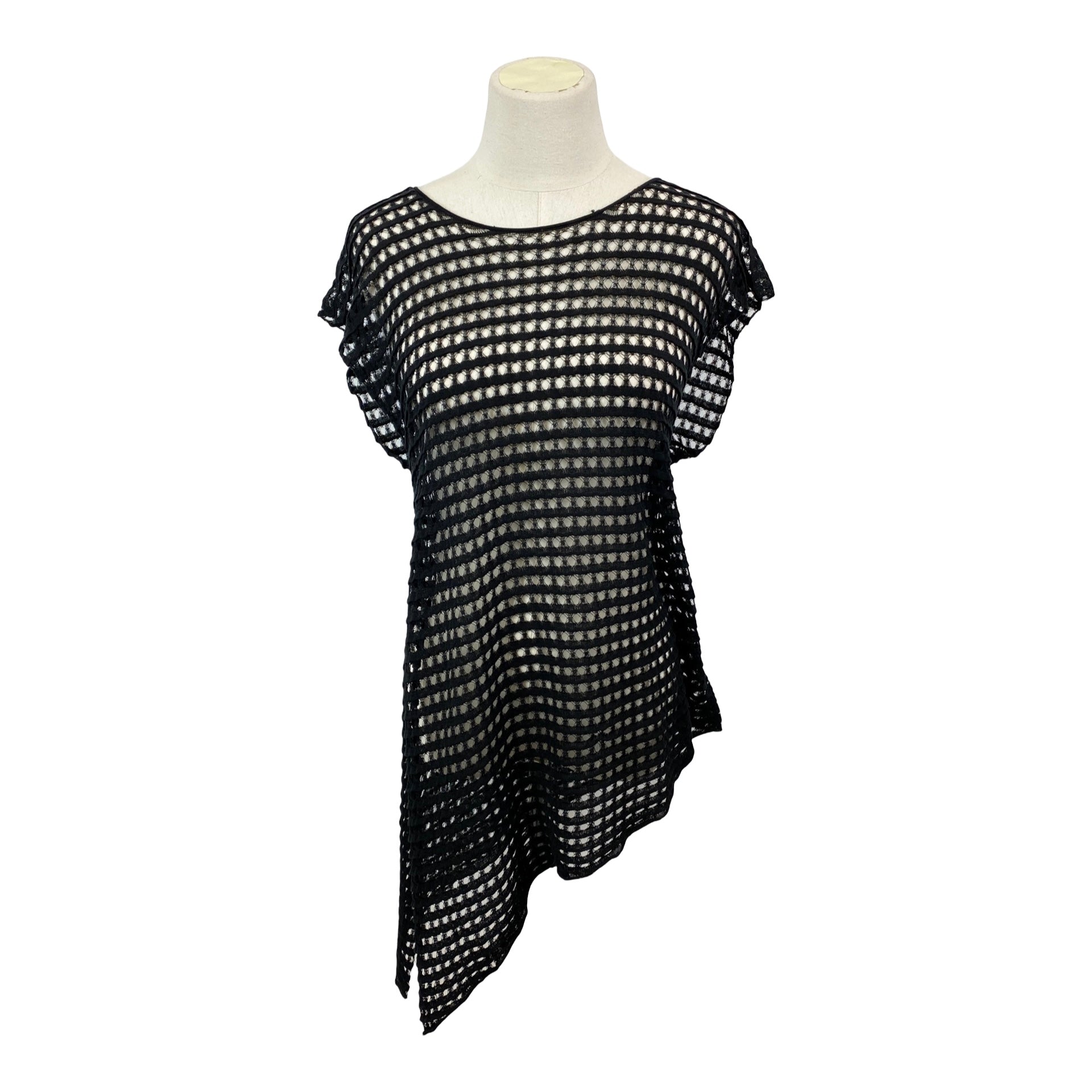 Eileen Fisher Mesh Asymmetrical Tunic
