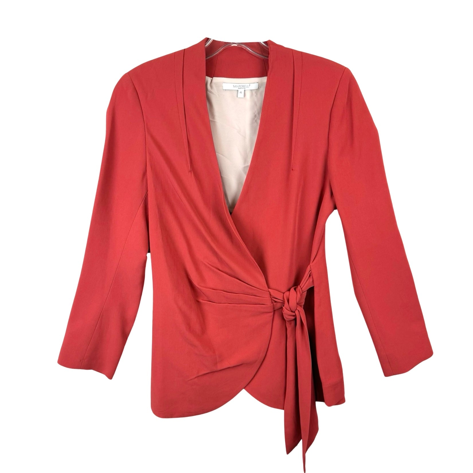 Santorelli Wrap Tie Blazer