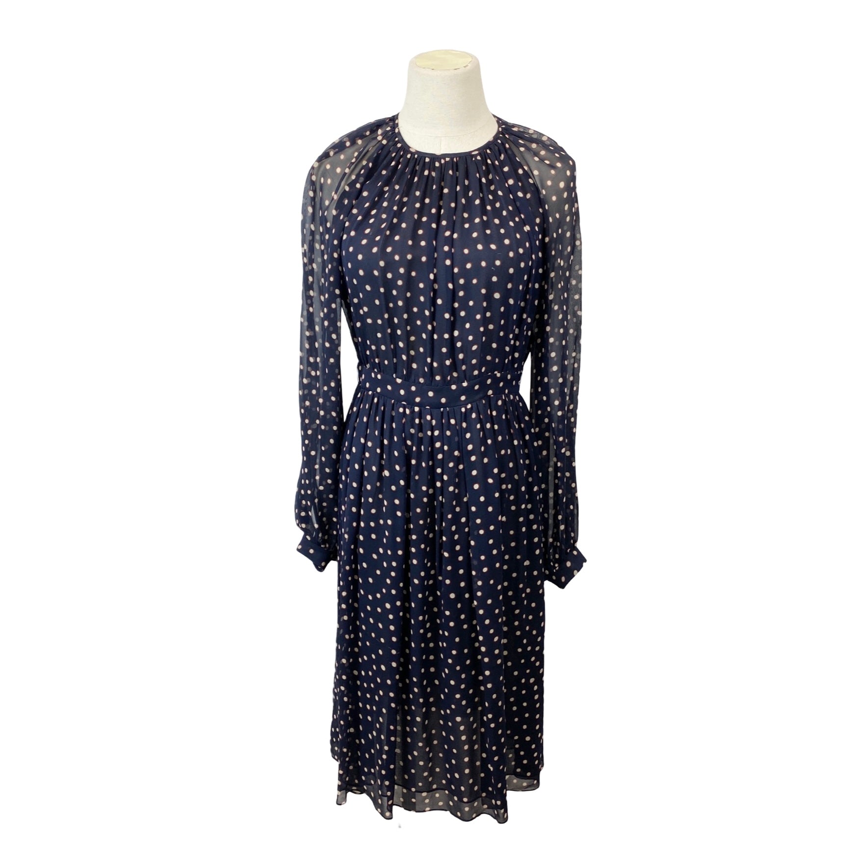 Derek Lam Silk Polka Dot Dress