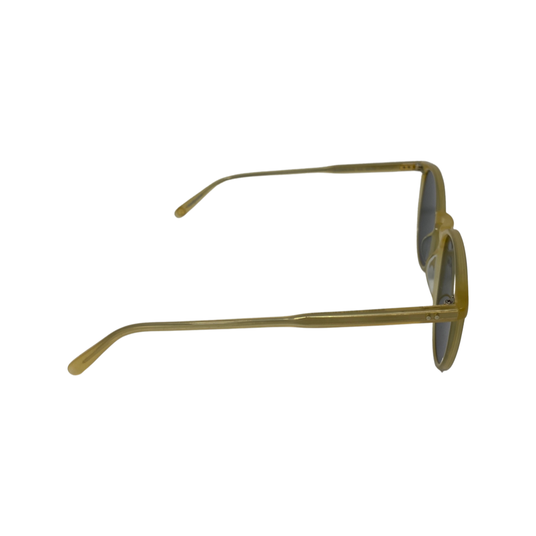 Garrett Leight Morningside Sunglasses-Yellow Side