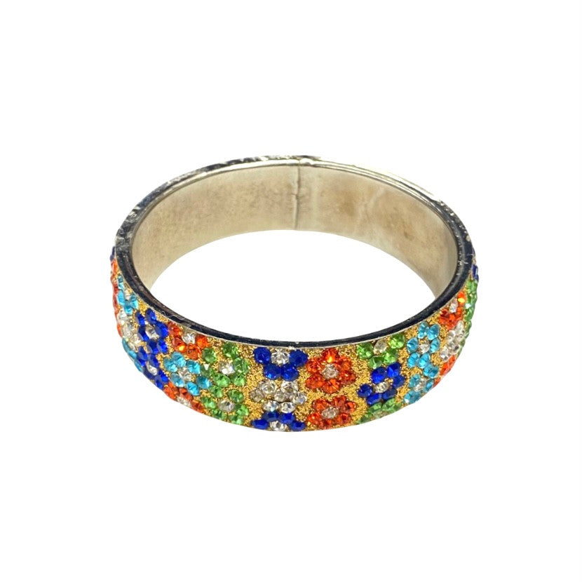 Floral Embellished Bangle-Thumbnail