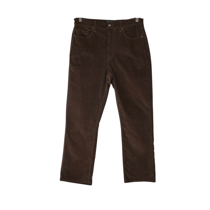 Veronica Beard Carly Corduroy Kick Flare Pants-front