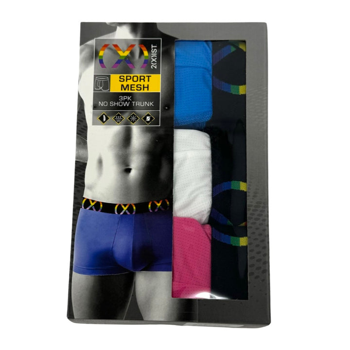 2(X)IST Sport Mesh Pride No Show Trunks-Thumbnail